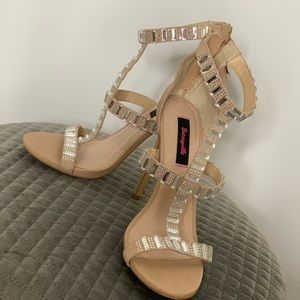Betseyville by Betsy Johnson Tan Mykonos Heels